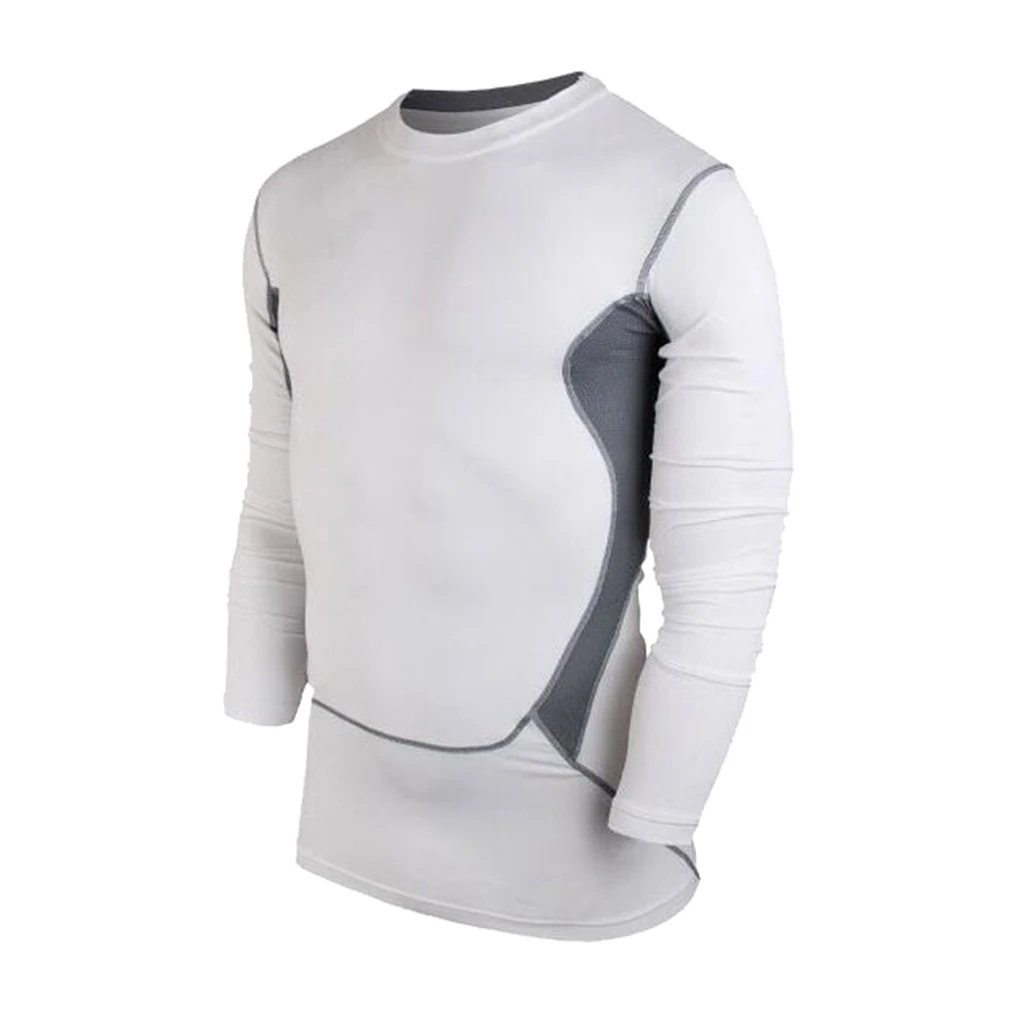 Men's Thermal Compression Long Sleeve Running Shirt