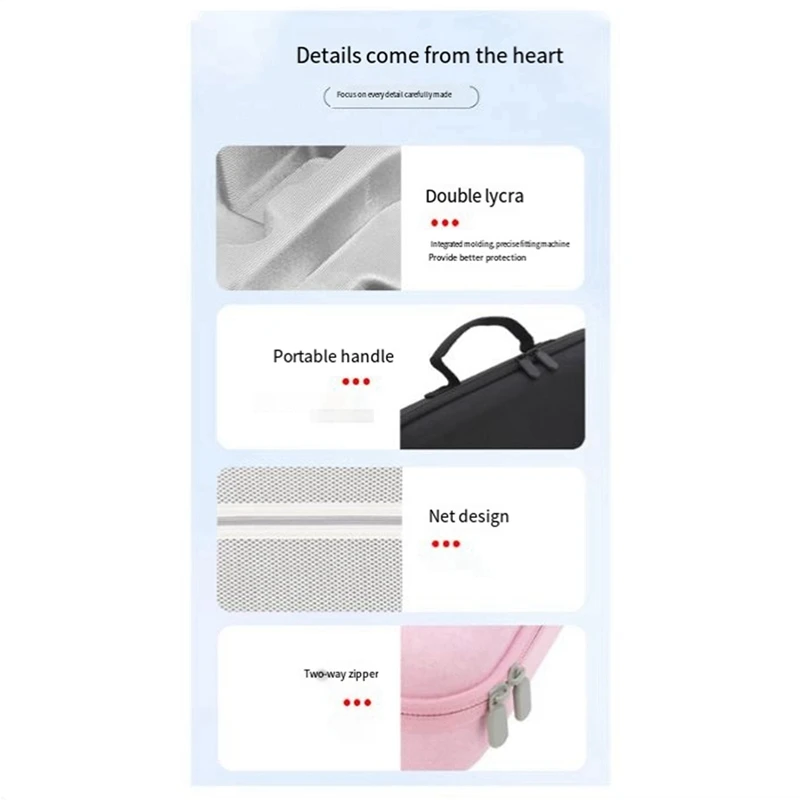 Hair Dryer Storage Bag Waterproof Multi-Functional Storage Bag For Dyson HD15/02/03/04/08/12 Leifen Carry Bag Case