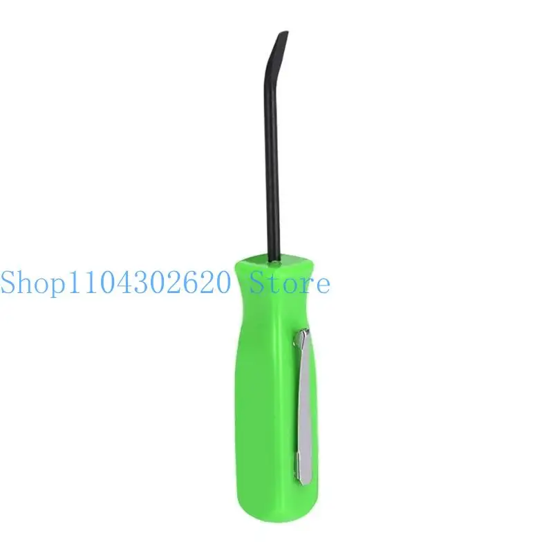 

652F 4 Sided Grip Tools Pocket Pry Bar with Clip Handy Tool for Car Repair Electricians Repair Multifunction Small Pry Bar