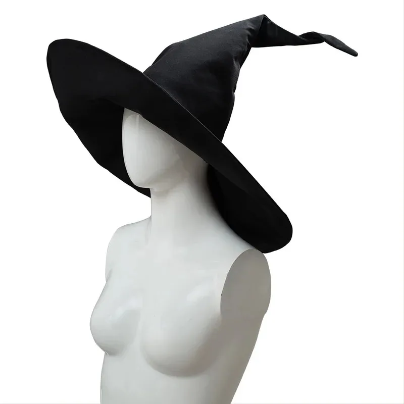 

asdh8@Wizard Minerva McGonagall hat Cosplay Black Round Accessories Prop for Hallowen Carnival PartyCOSda@