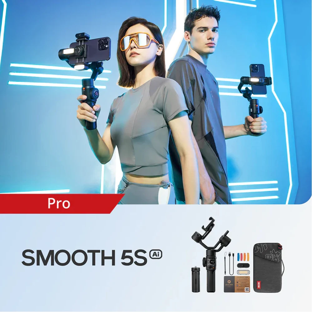 Zhiyun Smooth 5S 3-осевой гимбал-стабилизатор для смартфона