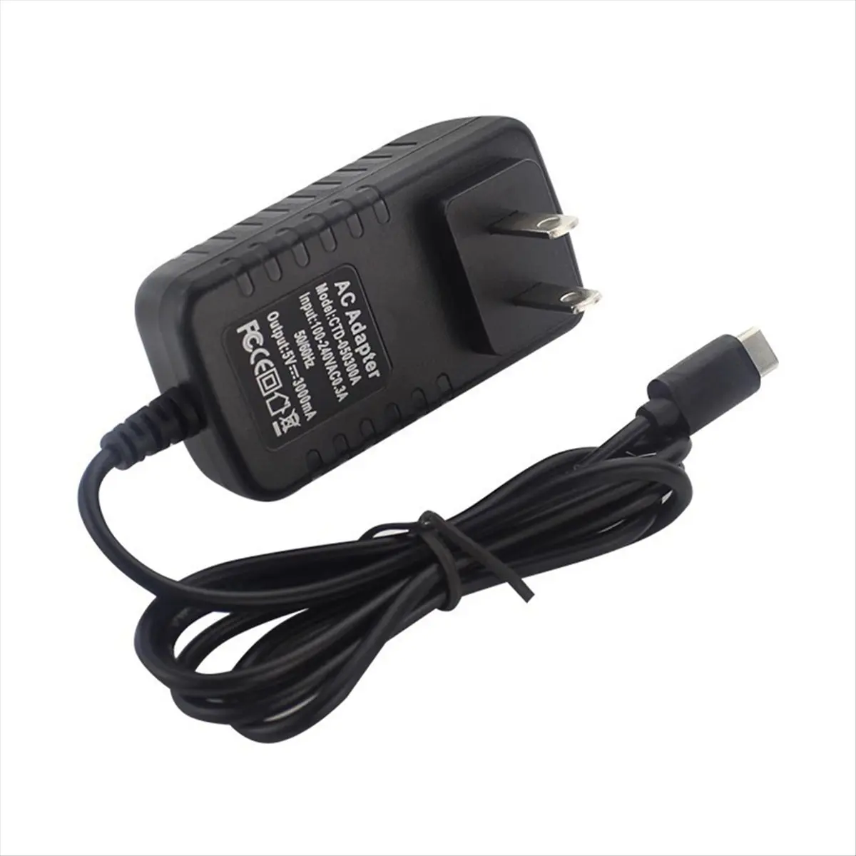 5V 3A Power Supply with on/OFF Switch Charger USB Type-C Power Adapter for Zero 3 / 3B US Plug