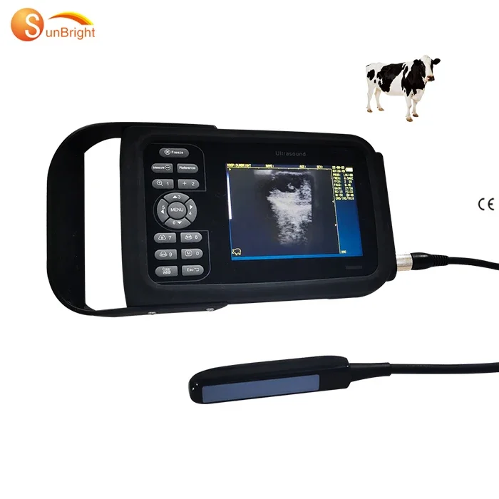 Sun-808F factory low price great quality professional vet use animal pet ultrasound scanning machine with waterproof cover