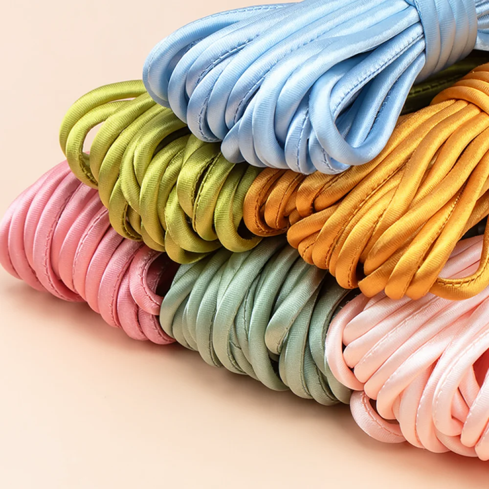 DIY Decorative Button Kit For Hengmeihe Qipao Traditional Costume Sewing Craft Soft Satin Cord Apparel Fasteners Craft Material