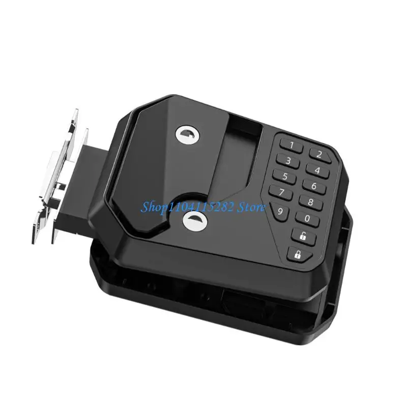 Entrada sem chave trava porta RVS com impressão digital senha do teclado Bluetooth-compatível