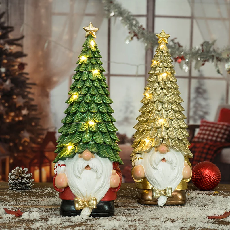 

Decorative Dolls Santa Claus Christmas Tree Toppers Creative Deer Christmas Tree Toppers Gnome Home & Garden Dekoration Lssdzs