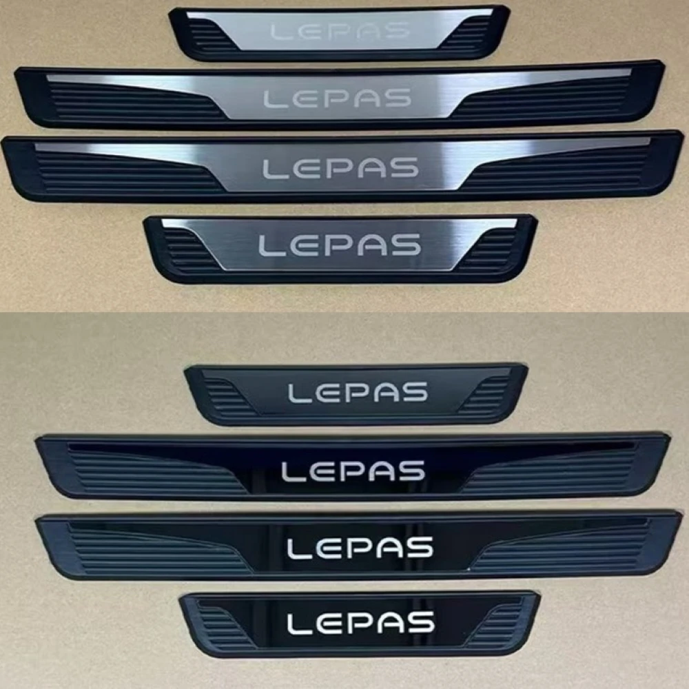 ABAIWAI For LEPAS L4 L6 L8 2024 2025 2026 2027 Car Door Sill Plate Protector 3D Auto Parts Sticker Styling Accessories Auto Part