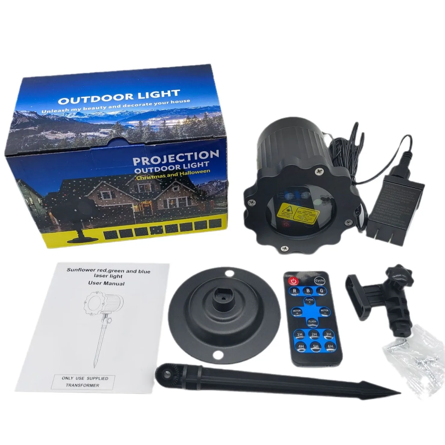 

Рождественский звездный лазерный проектор, уличный RGB движущаяся звезда, душ, водонепроницаемое украшение для сада, праздничной вечеринки с пультом дистанционного управления