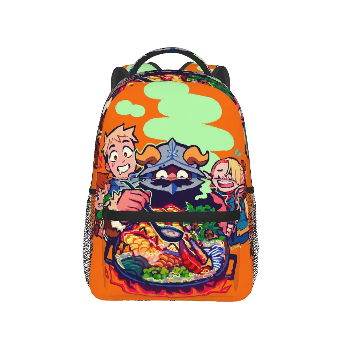 

Delicious In Dungeon Meshi Anime Backpack Hot Sale Daypack Large Capacity Boys Girls BookBag School Bag Shoulder Bags for Unisex