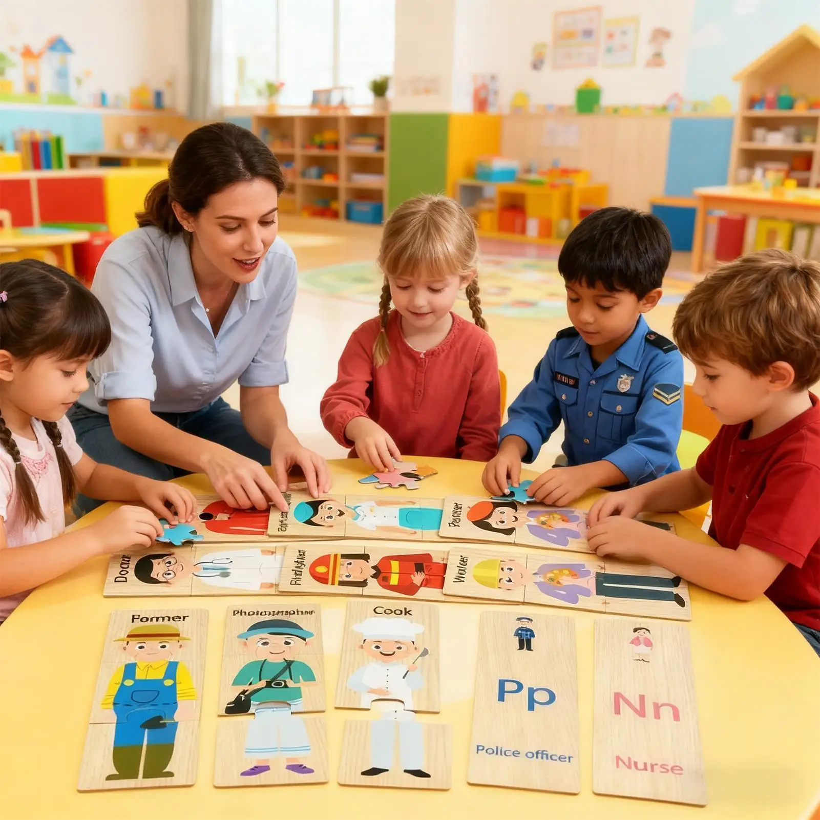 ألغاز للبالغين، لعبة تعليمية جذعية تفاعلية قابلة للجمع، ألغاز خشبية للشباب والمراهقين والمدارس والسفر المنزلية #3