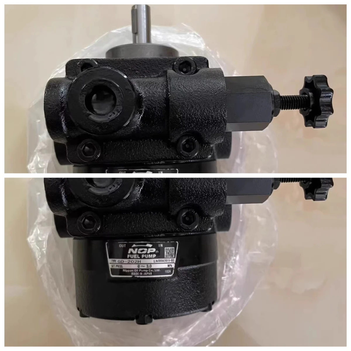 

Japanese marine boiler fuel pump GD-202H GD-206H GD-202VK