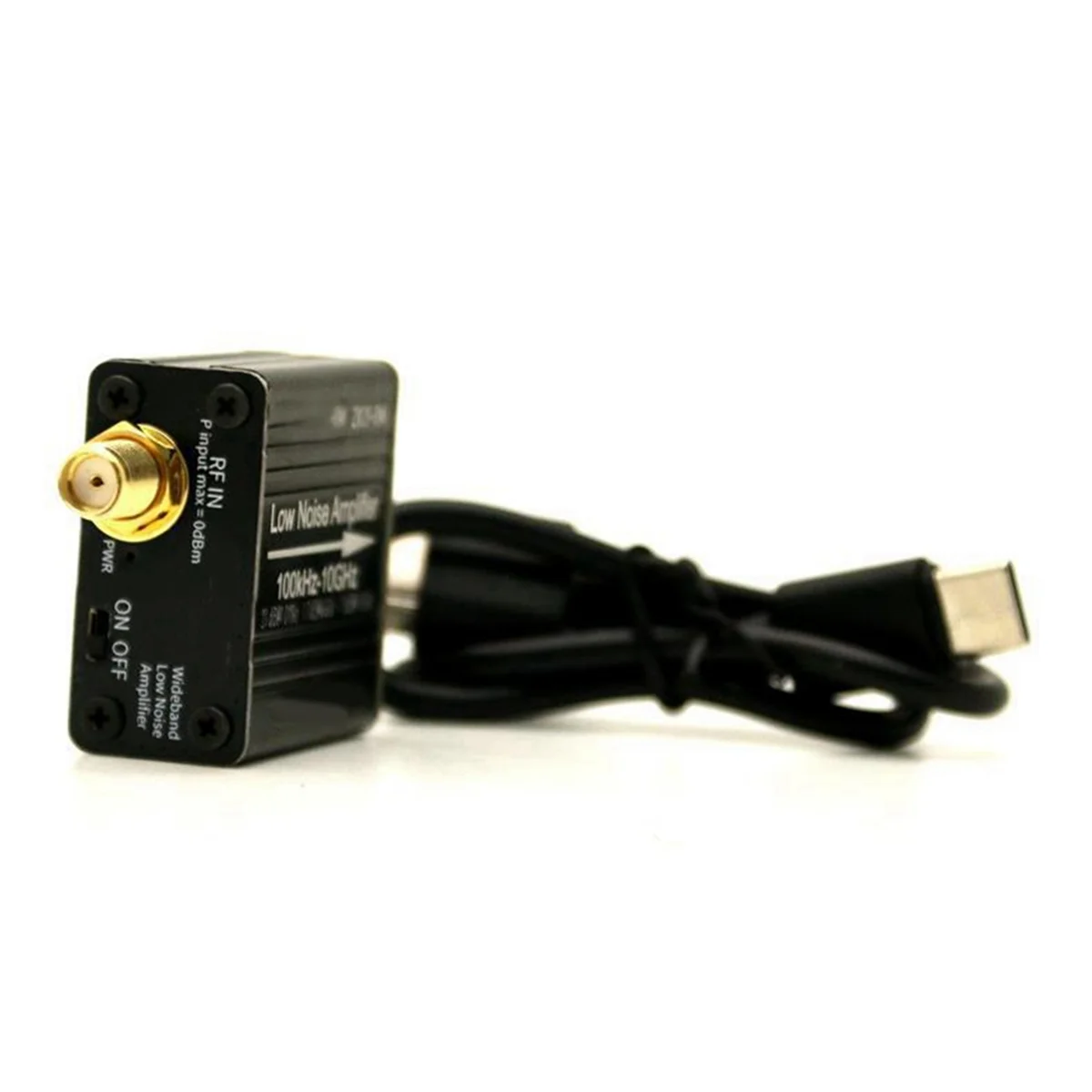 A51I LNA Power Preamplifier Module 100KHz-6GHz/10GHz 20dB High Gain LNA Low Noise Amplifier ZK09-BM