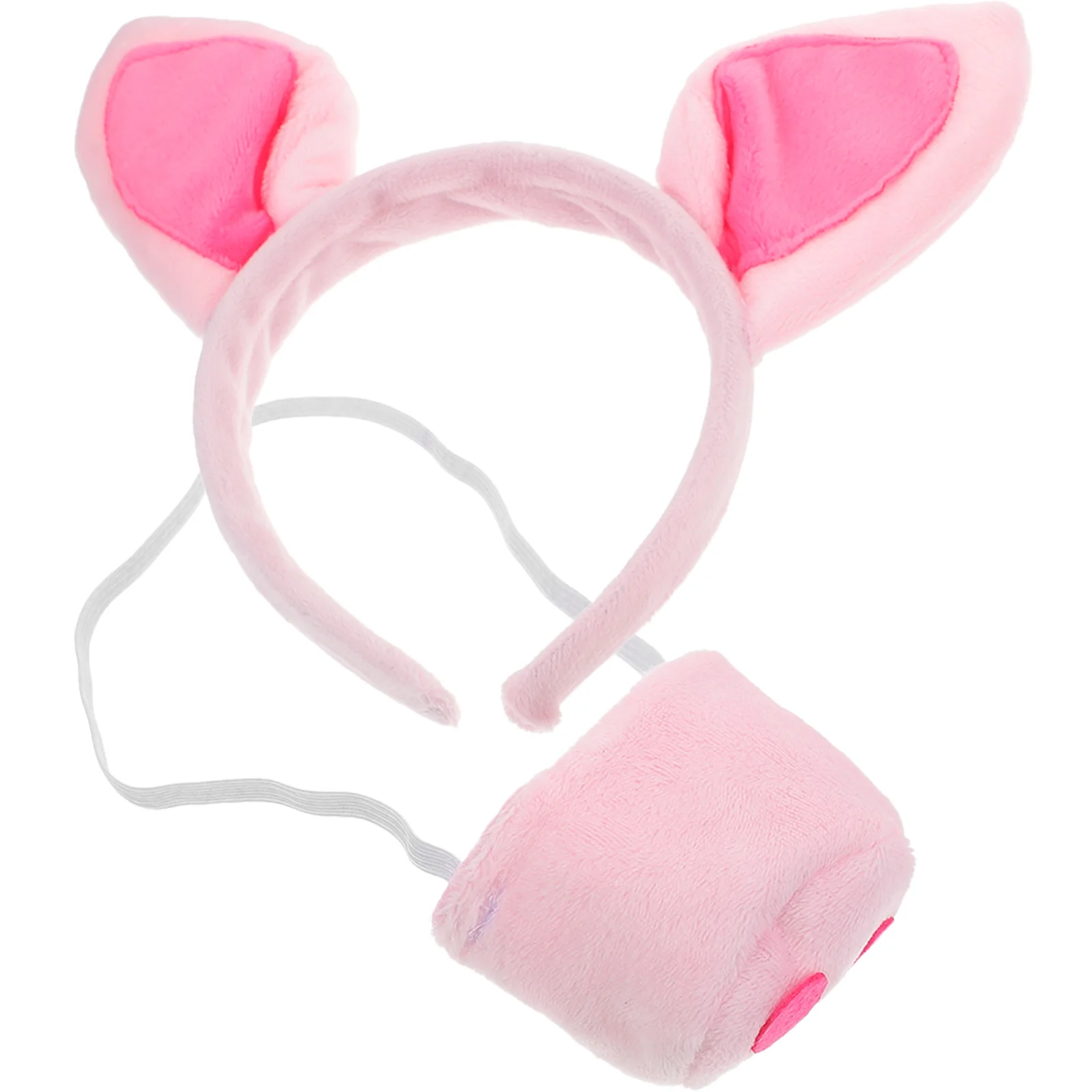 1 set di accessori per costumi animali con fascia per naso di maiale per cosplay, giochi di ruolo per feste, prestazioni, idea regalo, set di maiali decorativi