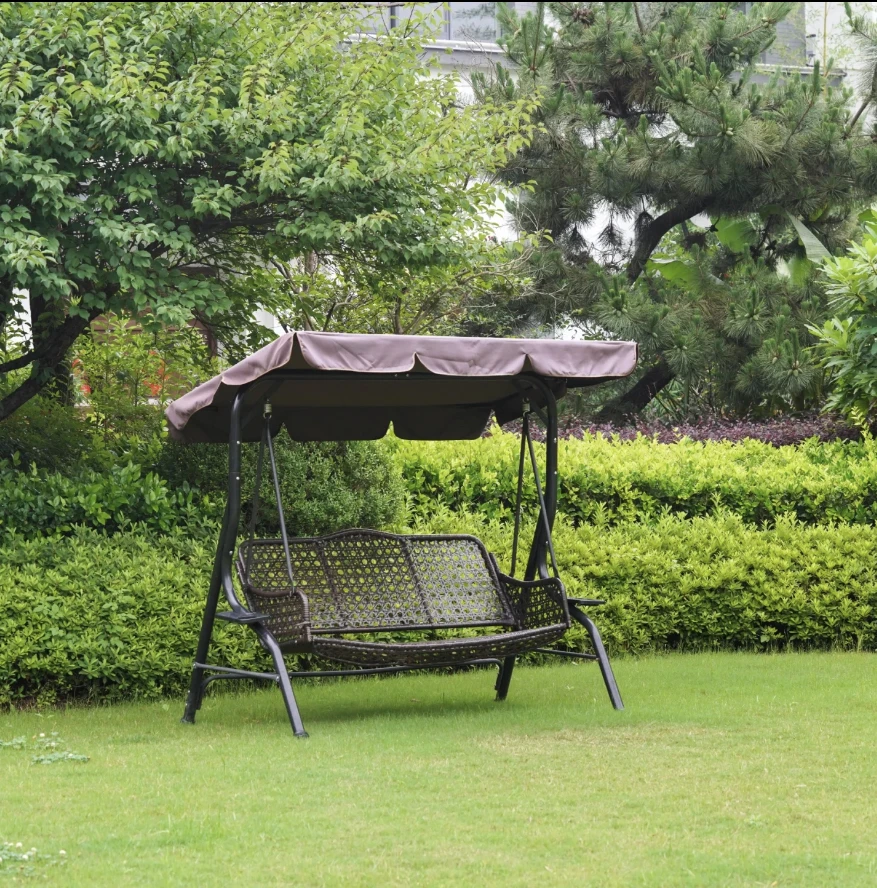 MORE DESIGN Wholesale Outdoor Cheap Sale Furniture Garden Hammock Rocking With Stand Hanging Patio Swing Chair