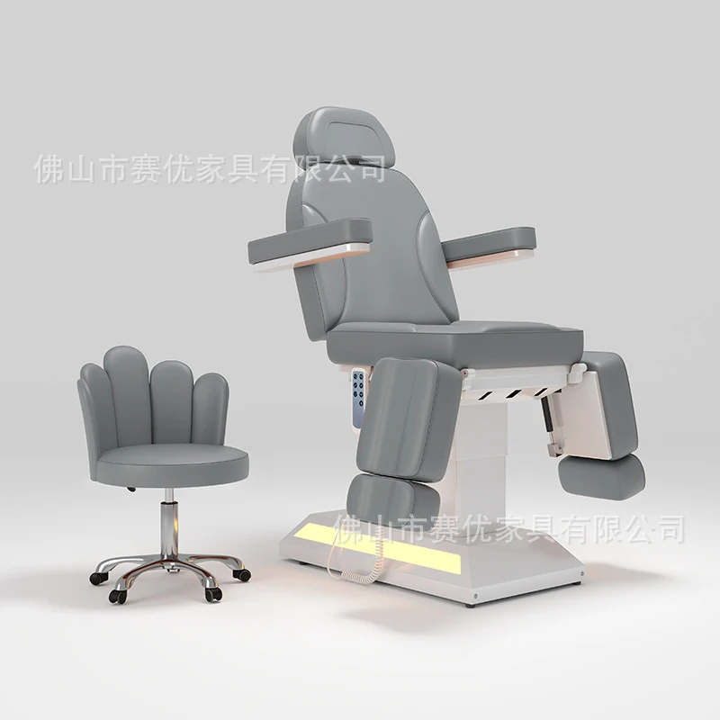 Massage Table & Bed,Adjustable , Special Injection Bed Beauty Salons, Multifunctional Split-Leg Pedicure Chair, Dental Examin