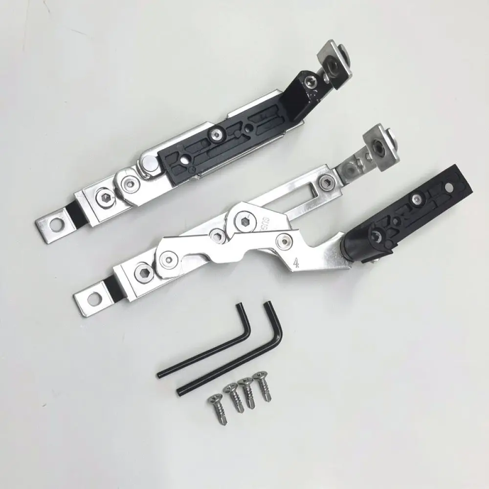 Durable Concealed Hinge For Aluminum Windows 304 Stainless Steel Invisible Hardware Drill Free Opening Components