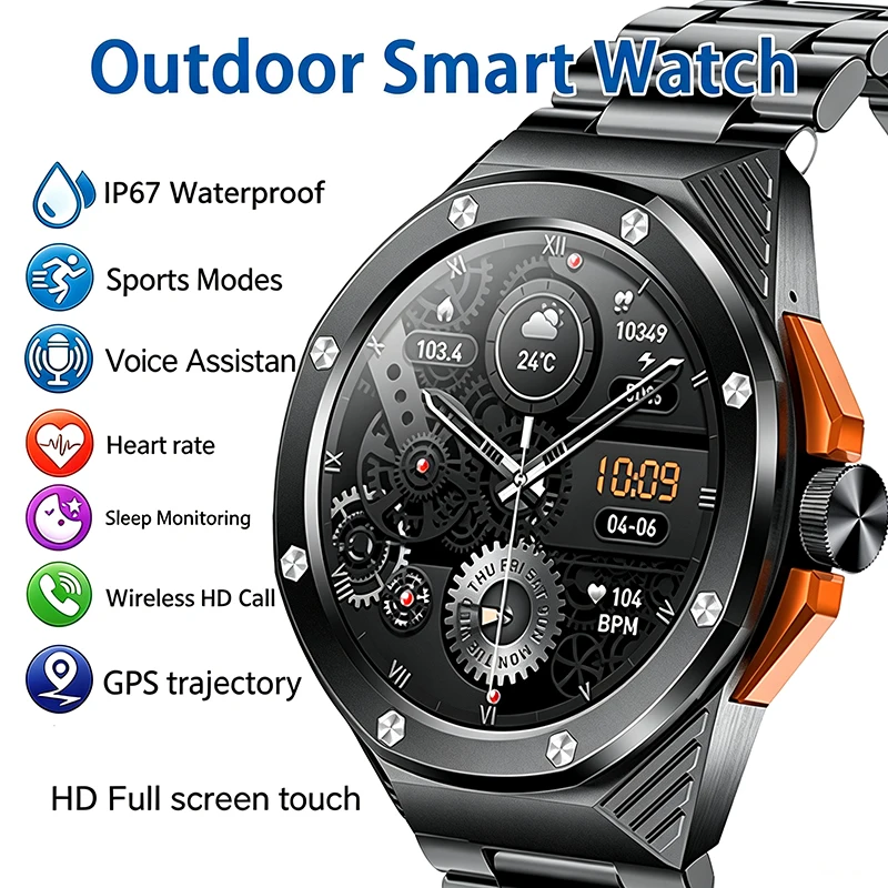 New Men Smart Watch Bluetooth Call 1.46