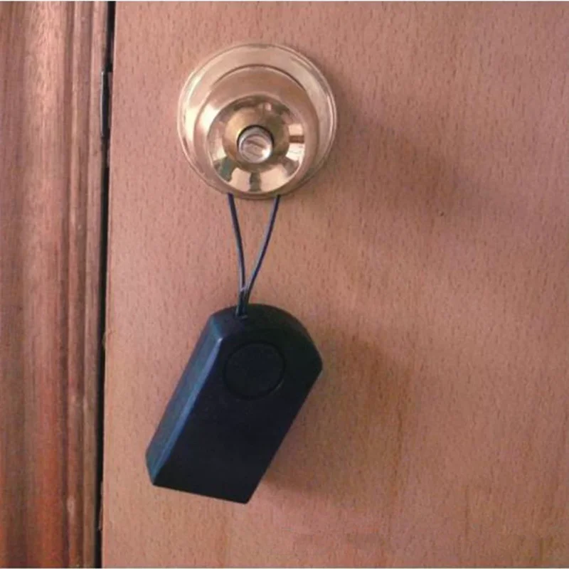 120 sensor de toque sem fio alarme de segurança alto maçaneta da porta alerta de entrada antirroubo