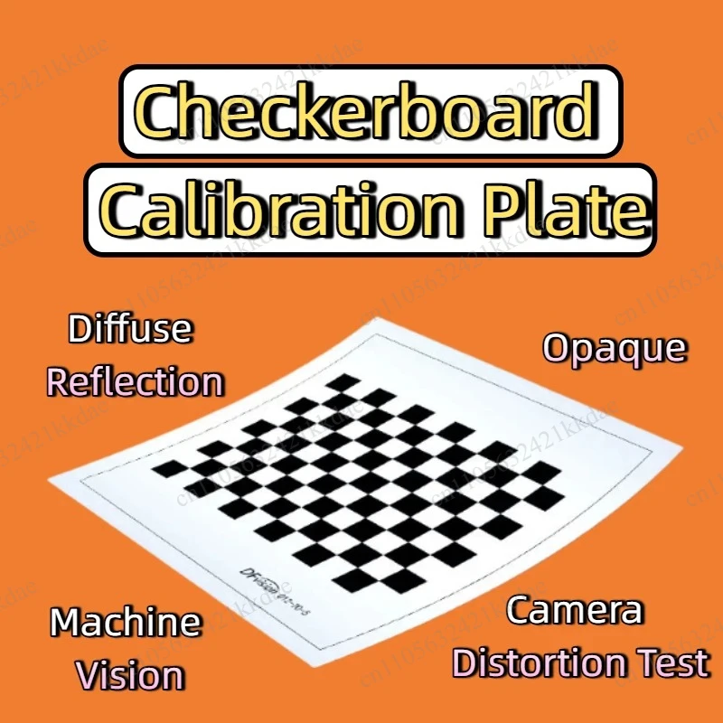 Film Checkerboard Calibration Plate Diffuse Reflection Opaque Machine Vision Calibration Film Camera Distortion Test