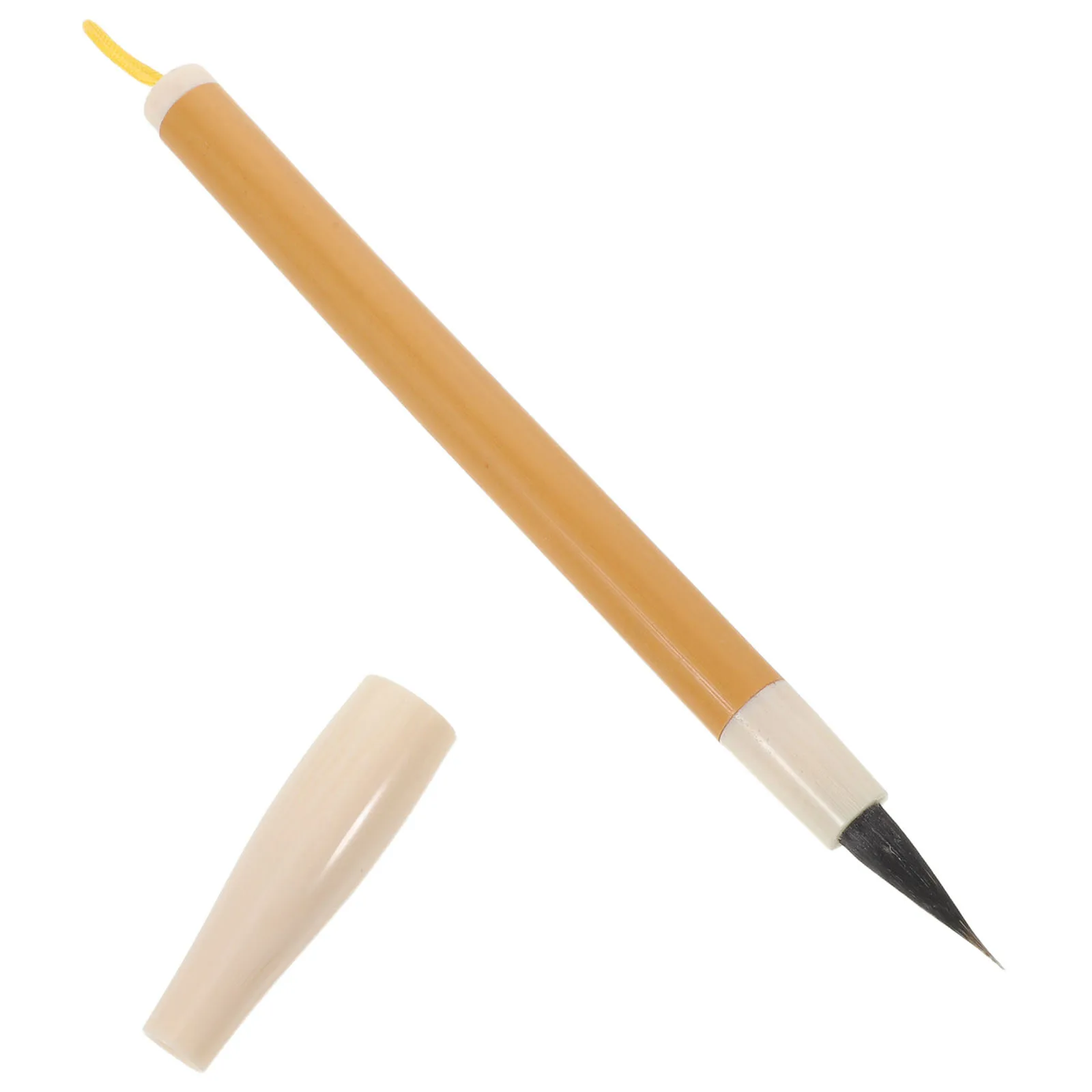 Chinese Calligraphy Brush Set Professional Sturdy Bamboo Handle Ink Control Brush for Traditional Chinese Painting Sumi and