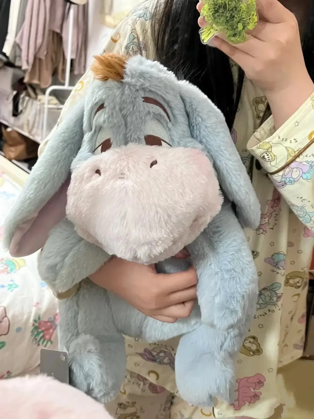 

Disney Kawaii Eeyore Piglet Plush Toy Doll Cartoon Cute Animal Donkey Pig Anime Figure Room Decor Stuffed Peluche Birthday Gift