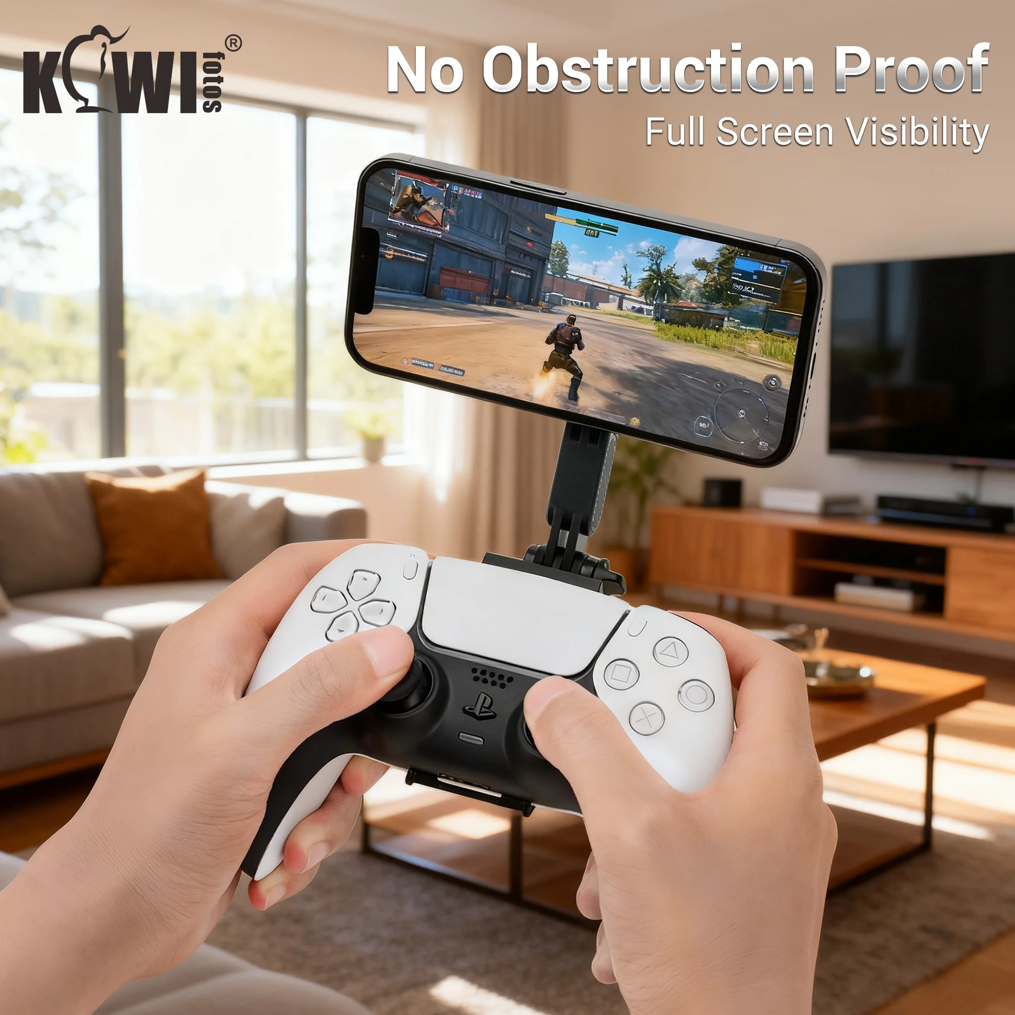 PS5 Controller Phone Mount Game Controller With Magnetic Holder MagSafe Phone Mount Bracket Clip Magnetic Gaming Phone Holder