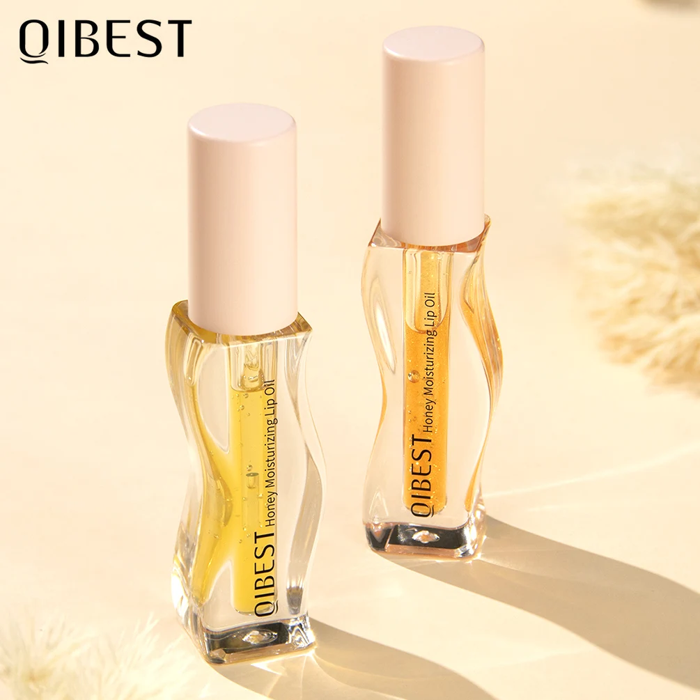 

QIBEST Lip Gloss Moisturizing Lip Plumper Gloss Universal Lip Oil Long Lasting Sexy Lipgloss Korean Makeup Lip Glaze Cosmetics