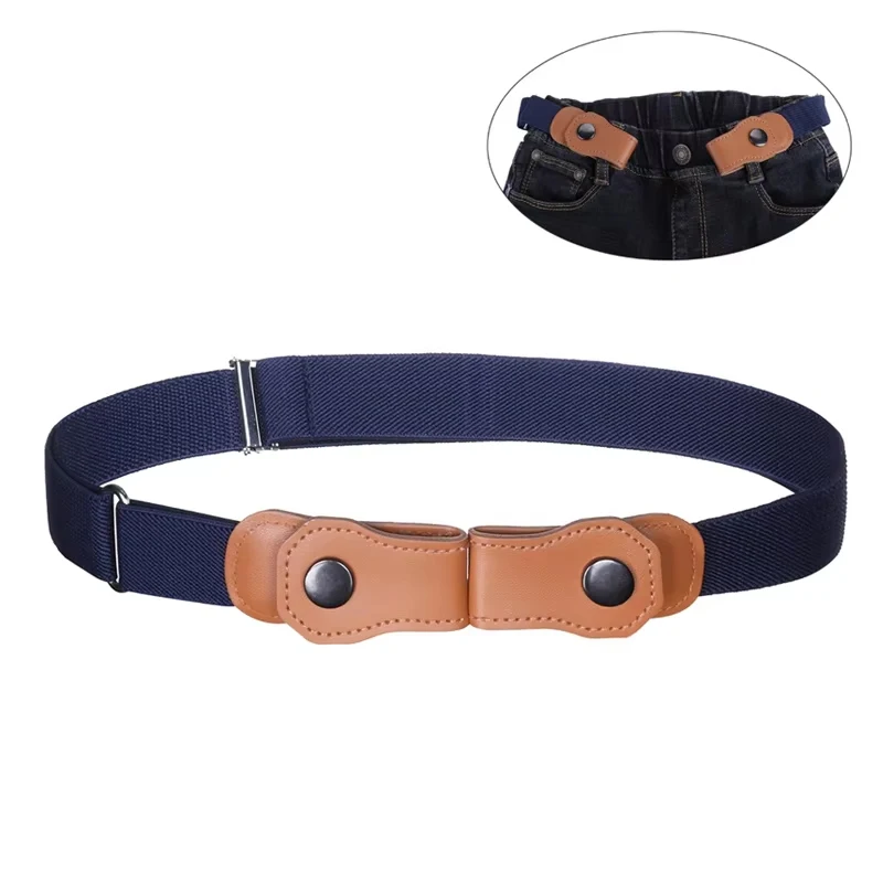 Kids Adjustable Elastic Jeans Belt Without Buckle