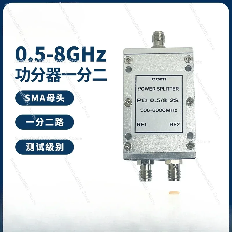 0.5-8 G RF Microstrip Power Divider One 5.8/2 6.5G Power Divider 500-8000MHz
