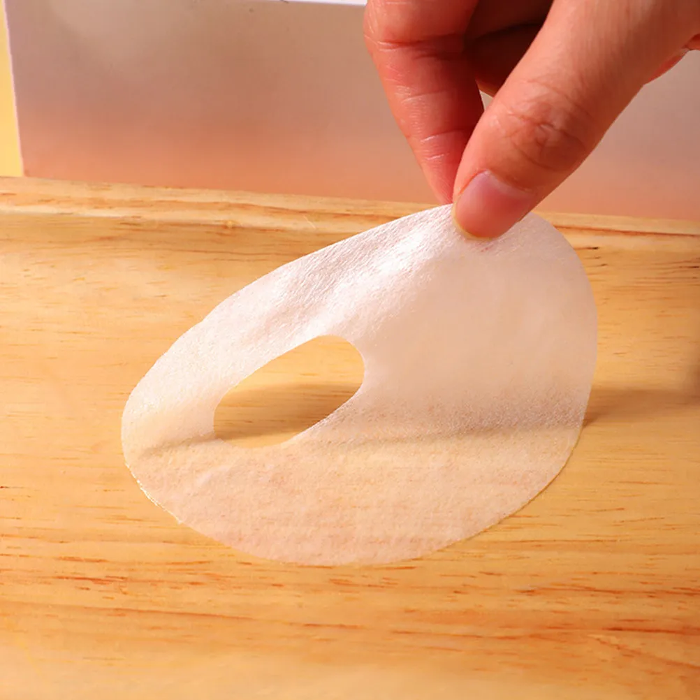 1000Pcs Nonwoven Eye Mask Paper Premium Moisturizing Skin Care Treatment Gentle for Sensitive Areas Portable Beauty Tool