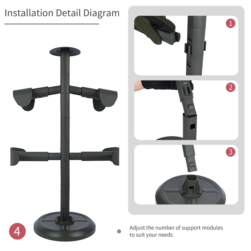 ثلاثي مخلب Warfalcon التكتيكية إنفاذ القانون والعتاد حامل درع للجسم خوذة المعدات عرض لوحة الناقل حامل تجميع