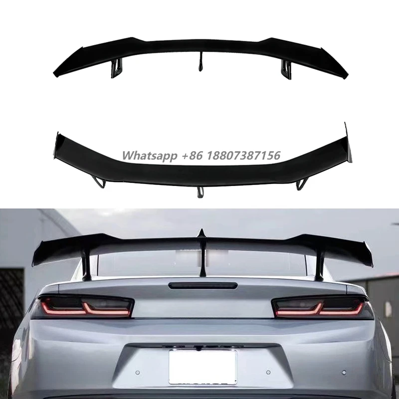 

Car Accessories Carbon Fiber Rear Wing Spoiler for Chevy Camaro Competitive Style 2016-2022 Modification Auto Parts