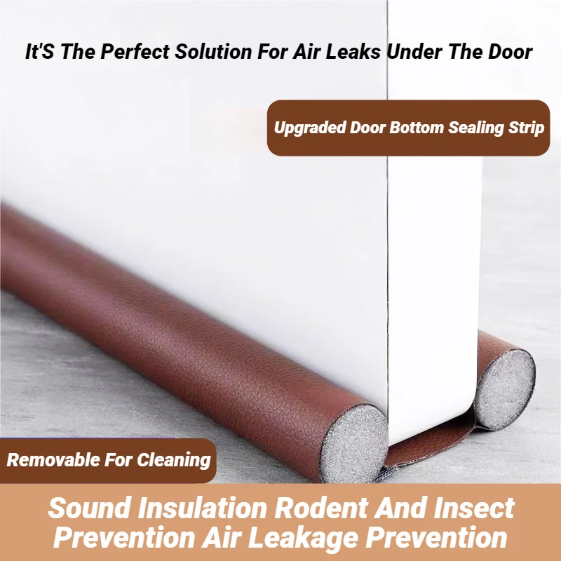 Hot Sell Flexible Door Bottom Sealing Strip Weatherstrip Wind Dust Blocker Sealer Guard