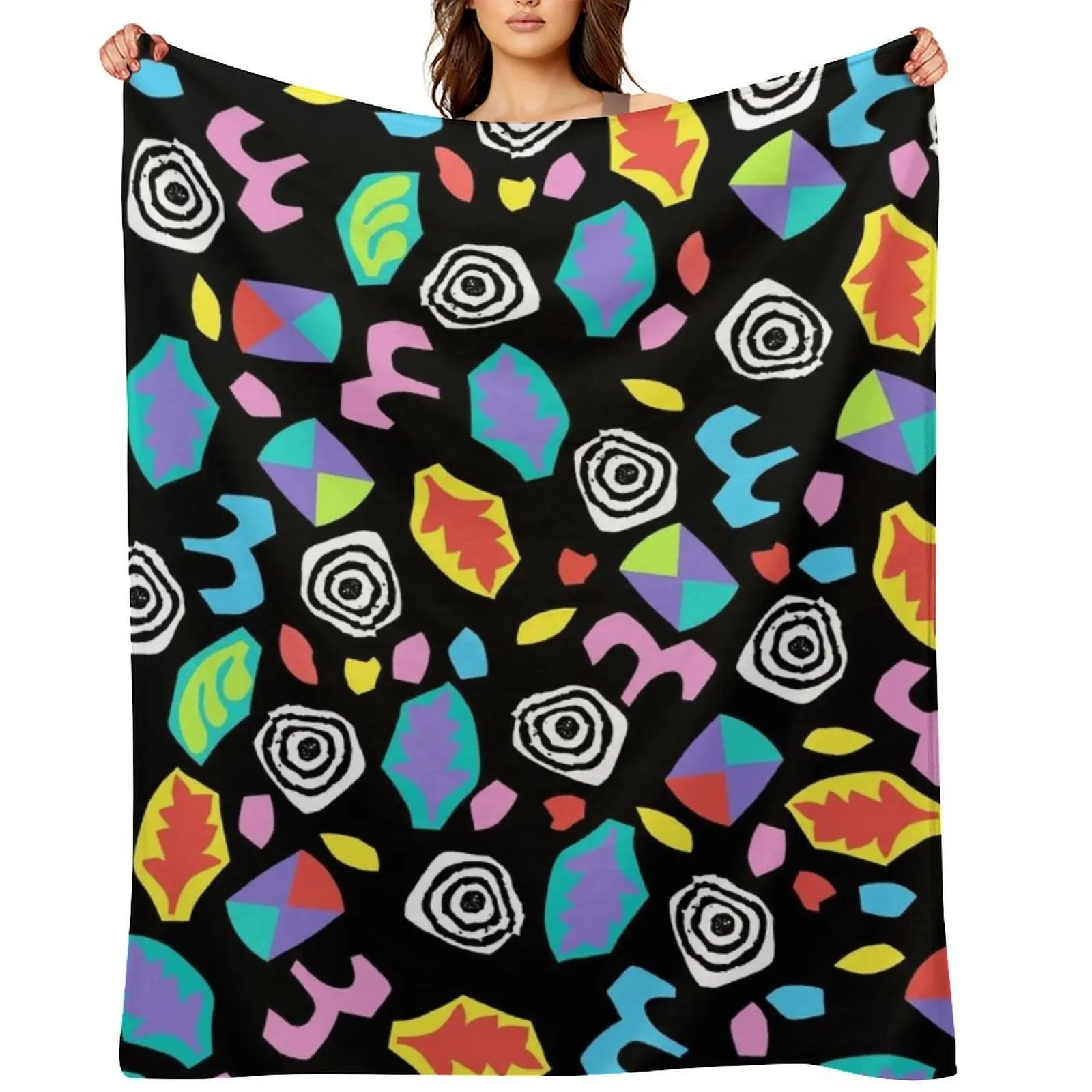 

Starcourt Mall Throw Blanket Shaggy Hairy Decorative Sofas Plaid Blankets