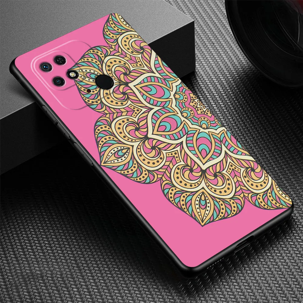 Mandala Phone Case for Redmi Note 12 11S 9S 10S 12S 9T 13 Pro 10 11 Pro 9 8 7 8T 10 Lite 12 Pro 13 Shell Silicone Cover