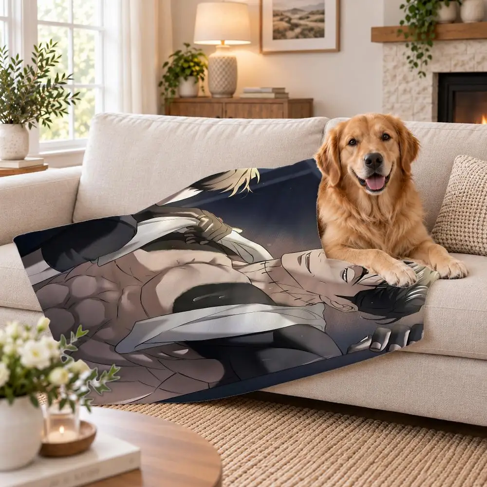 Mysterious Art Sisyphus Hound Throw Soft Plush Flannel Pet Blanket, Home Decor Cover for Sofa, Bed, Trip & Picnic