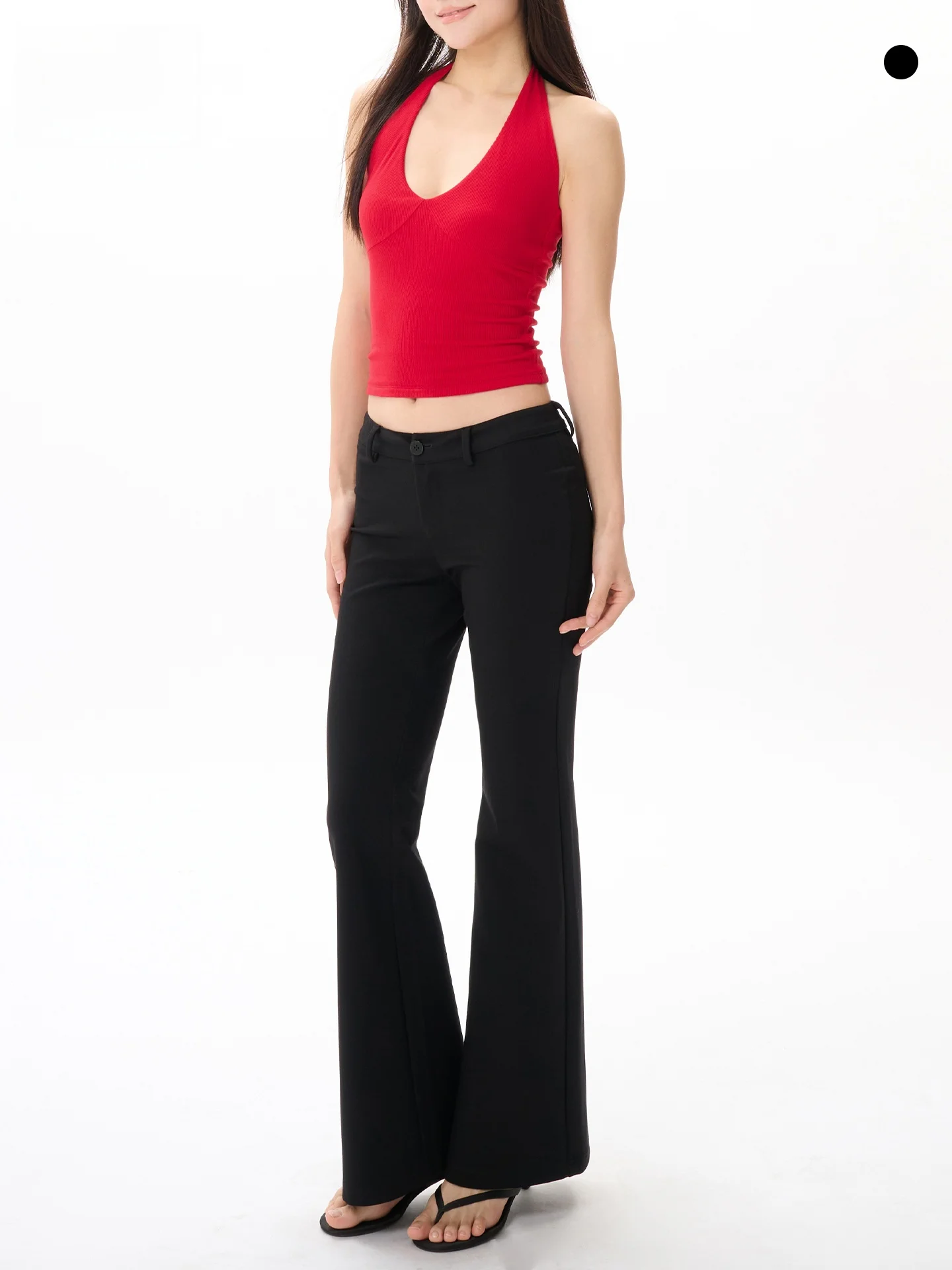 

Женские повседневные брюки с низкой талией, облегающие, слегка расклешенные, летние, 2025, новые, модные леггинсы, широкие брюки в уличном стиле