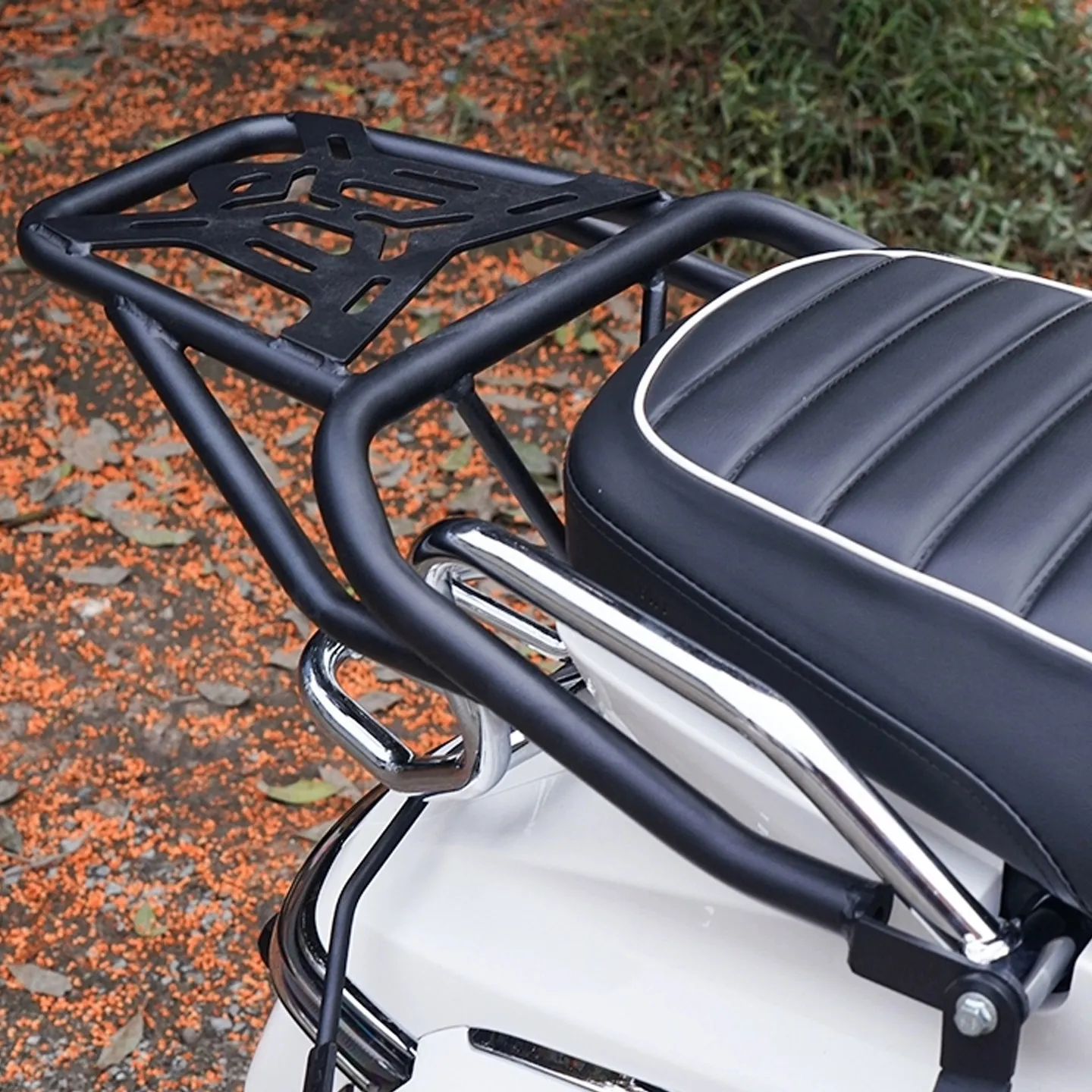 For CFMOTO 150 AURA Motorcycle Rear Luggage Rack With Passenger Backrest Comfort Waist Cushion Modification Parts