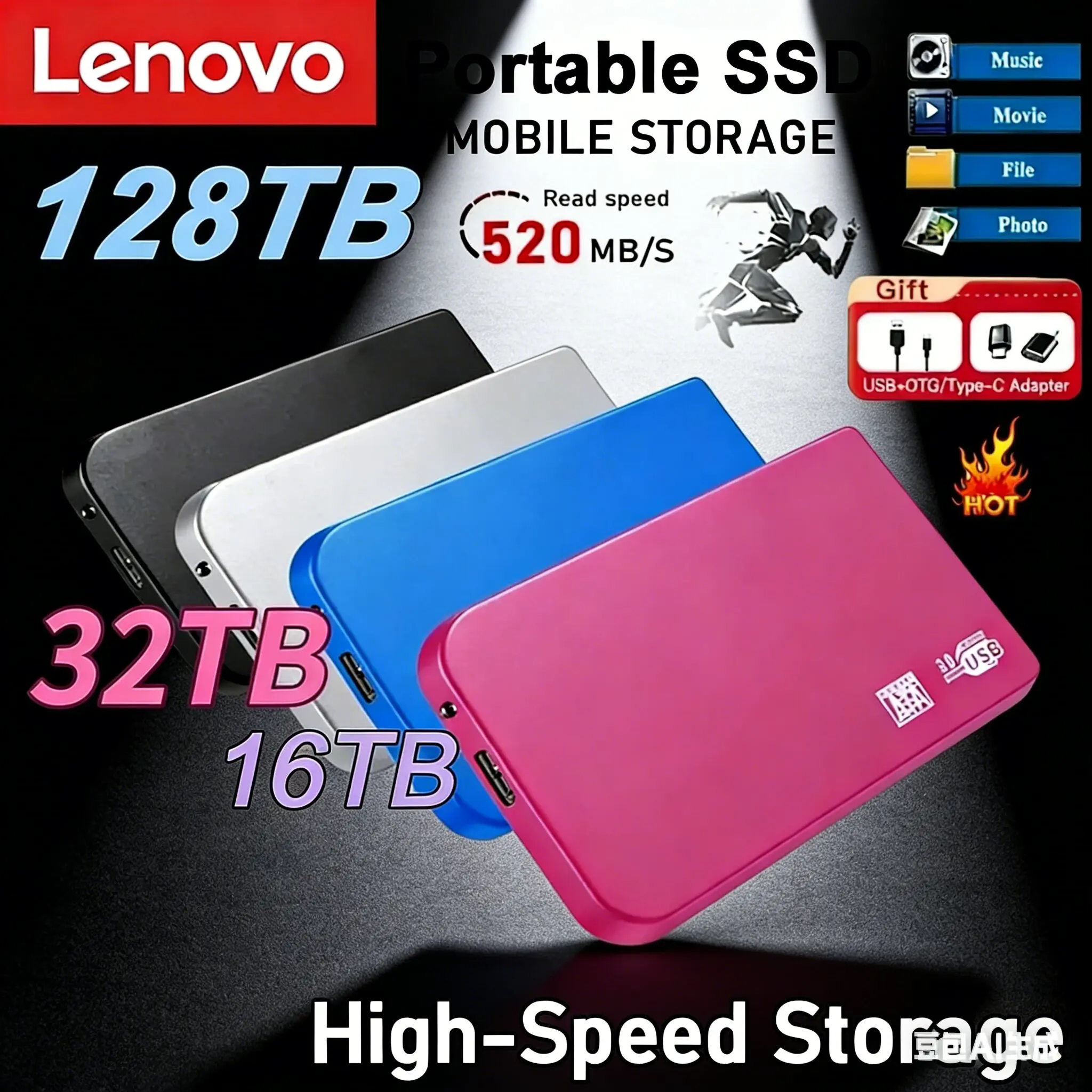 New Lenovo 128TB Hi…