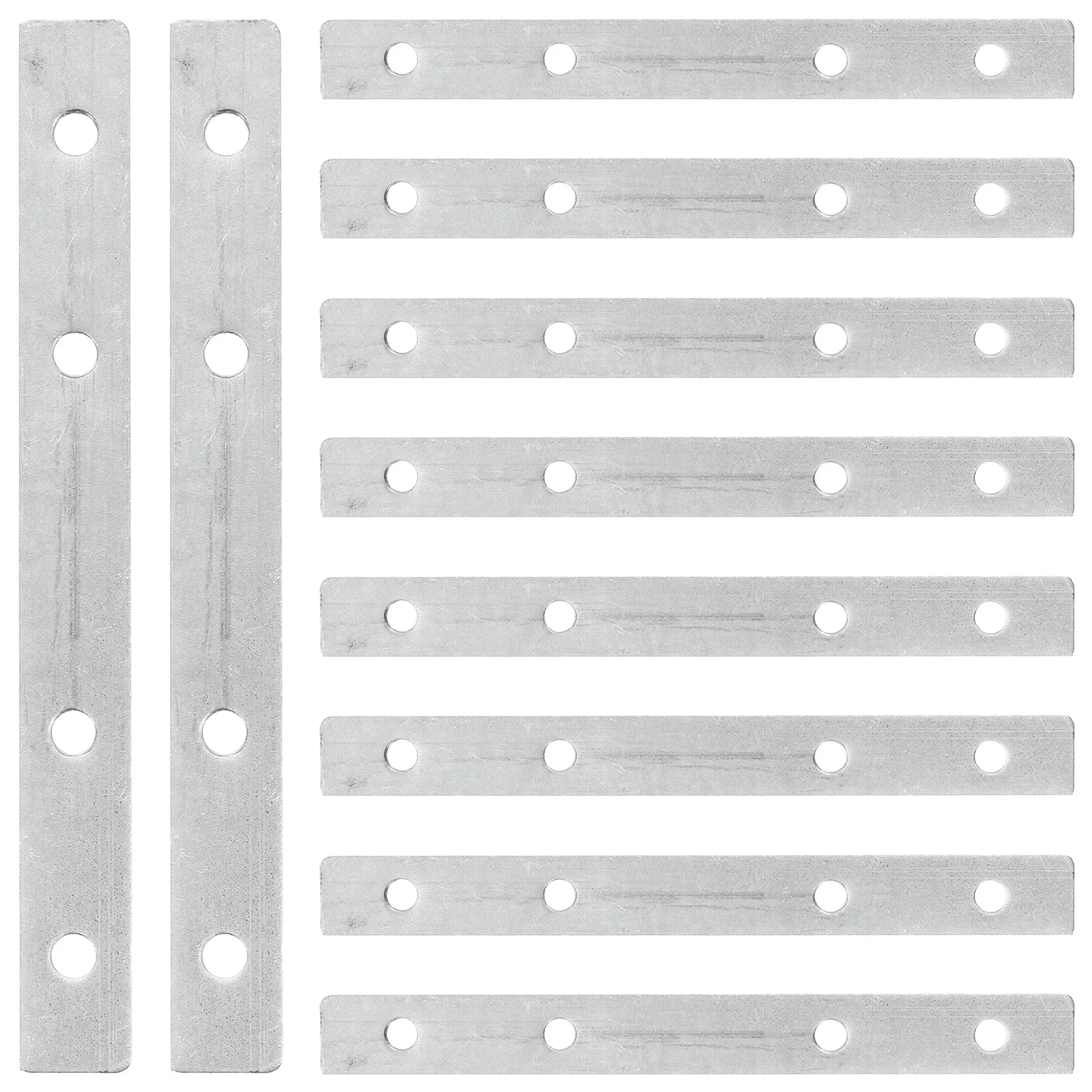 

10Pcs Metal Linear Light Profile Connector Precision for Office Lighting Secure Installation Silver Tilt Pivot Bar Balance