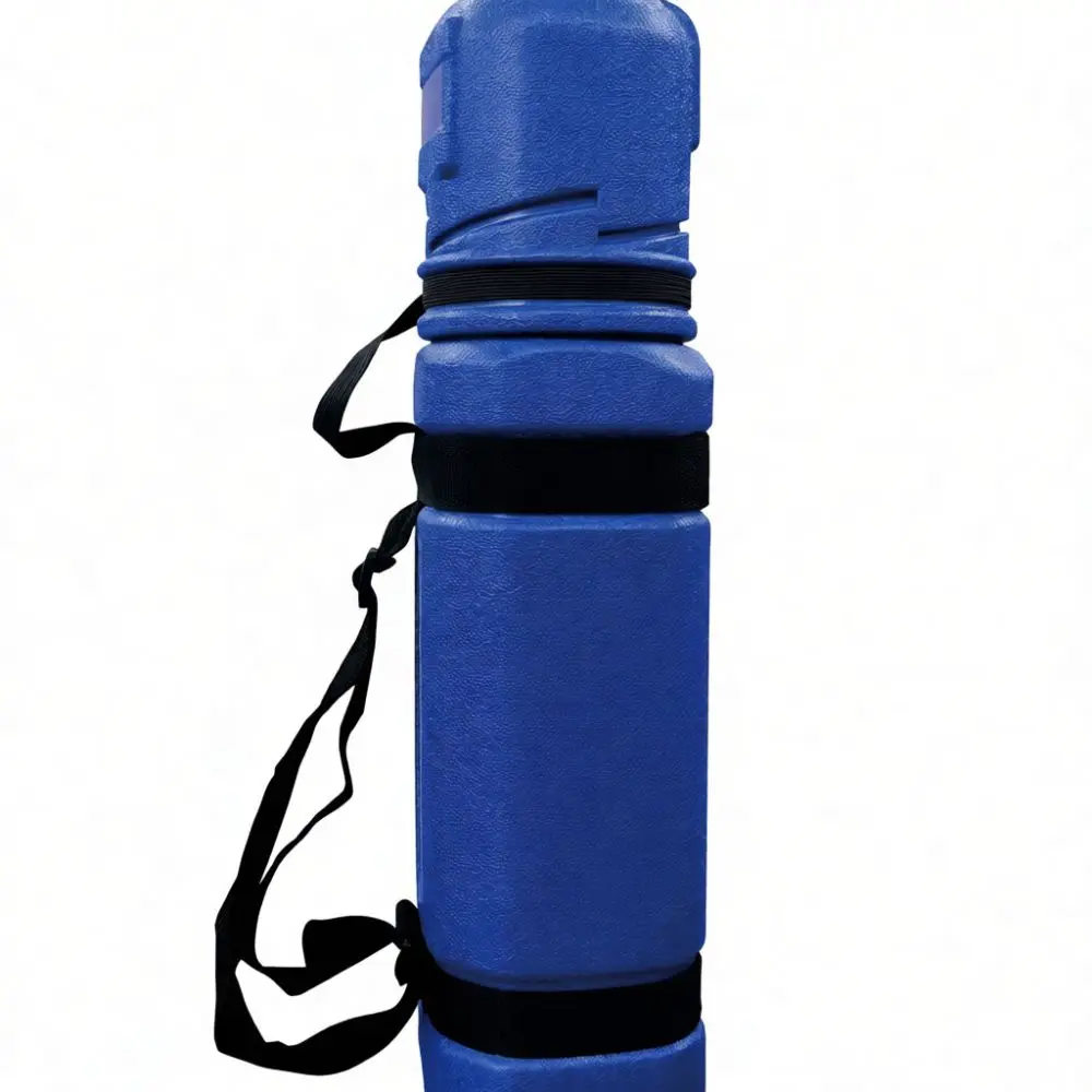 Blue Plastic Welding Electrode Holder Case Portable Sealed Container Professional Maintenance Tool Storage Tube Equipment