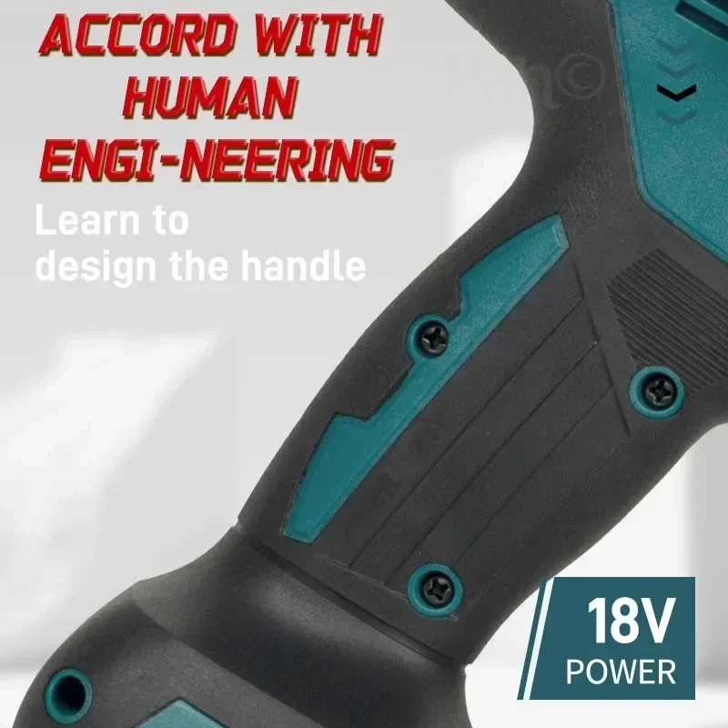 ماكيتا 18 فولت شحن تأثير وجع فرش الليثيوم المفتاح الكهربائي عزم دوران كبير DTW700 DTW700RGD تأثير وجع (بدون بطارية) #5