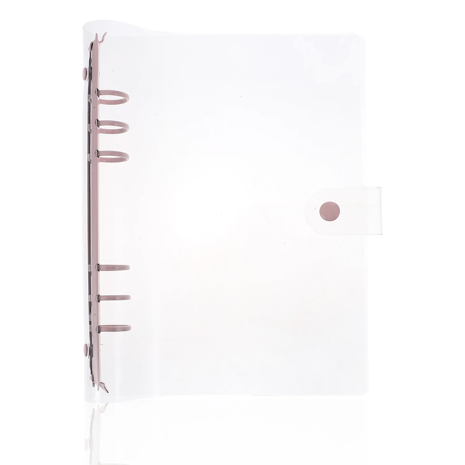 

Loose Leaf Rings PVC Aluminum Notebook Mini Book Cover Loose Leaf Binder Rings Small Binders for Students Storage Notebooks
