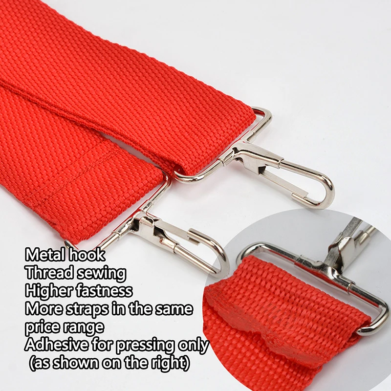 Nylon Snare Drum Belt With Metal Hook Portable Adjustable Marching African Waist Strap Performance Sling Carrier Accessory