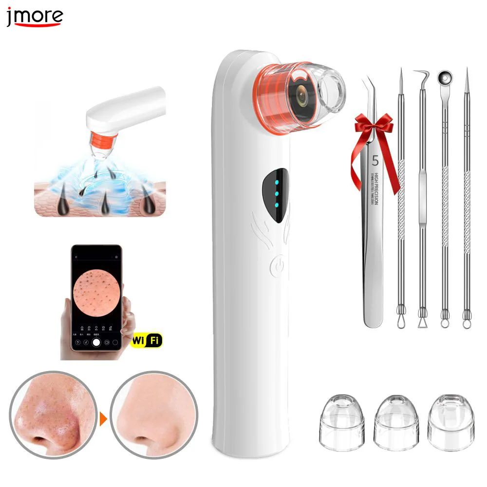 

Visual Vacuum Blackhead Remover Pore Cleaner USB Rechargeable Deep Cleasing Machine Face Skin Care Tool Acne Pimple Remover 2023