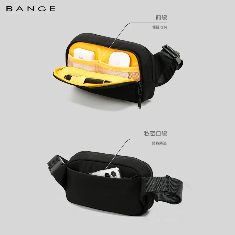 Bange Men Travel Organizers Portable Male Travel Bags Oxford Cluth Cable Storage Bags