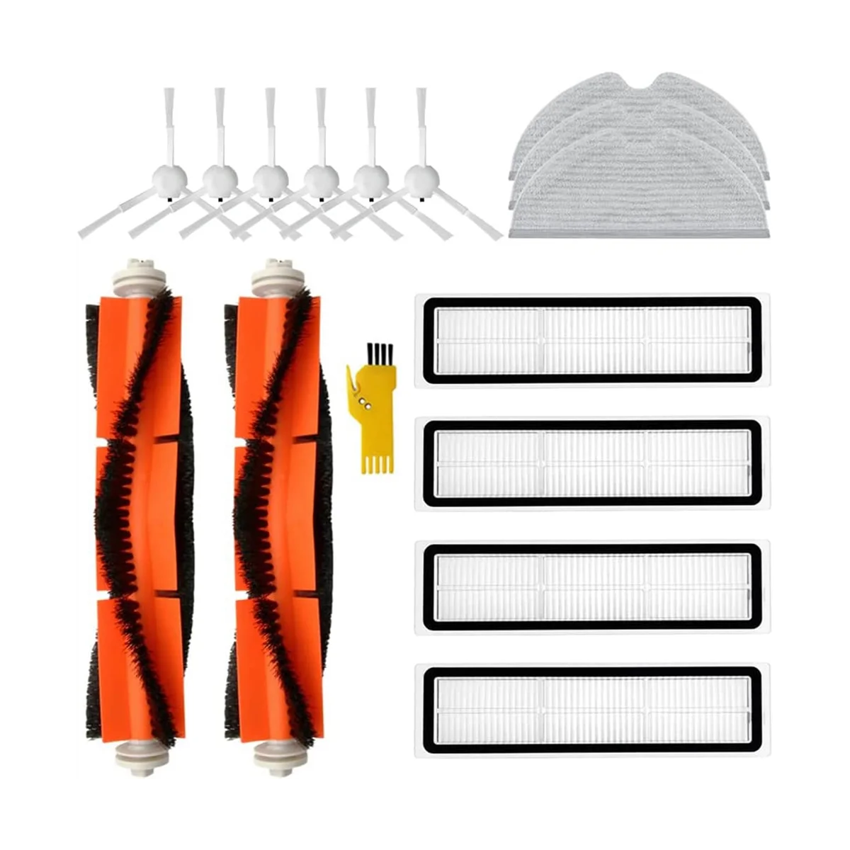 مجموعة ملحقات بديلة للمكنسة الكهربائية الروبوتية D9 L10 Pro D9 Max D9 Pro