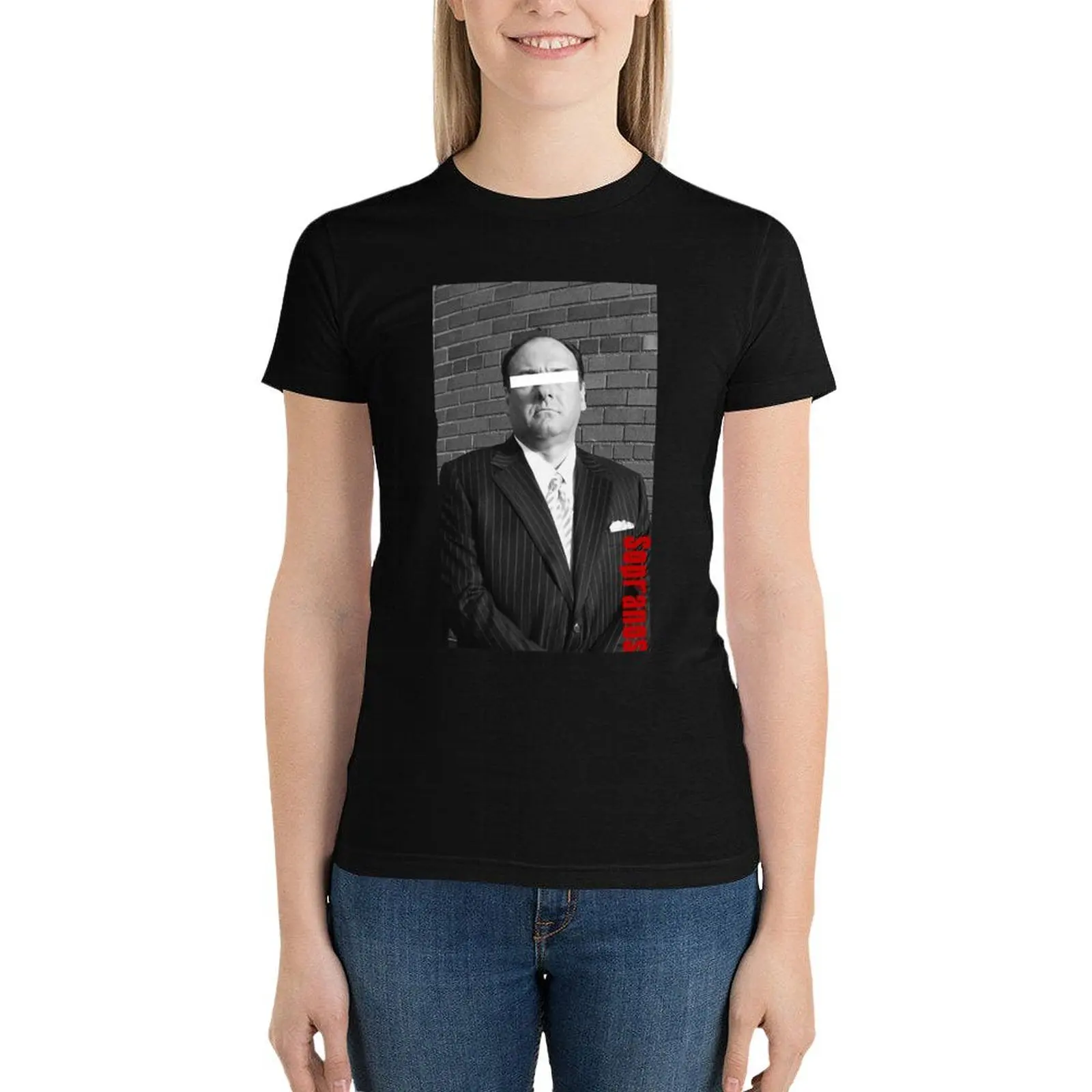 Sopranos Signature T-Shirt female plus size tops cropped t shirts for Women