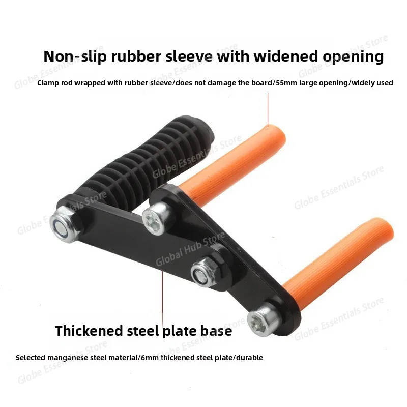 Plywood Lifting Tool Load Lifter Thick Steel Ergonomic Multifunction Portable Plywood Carrier Handle Carry for Glass