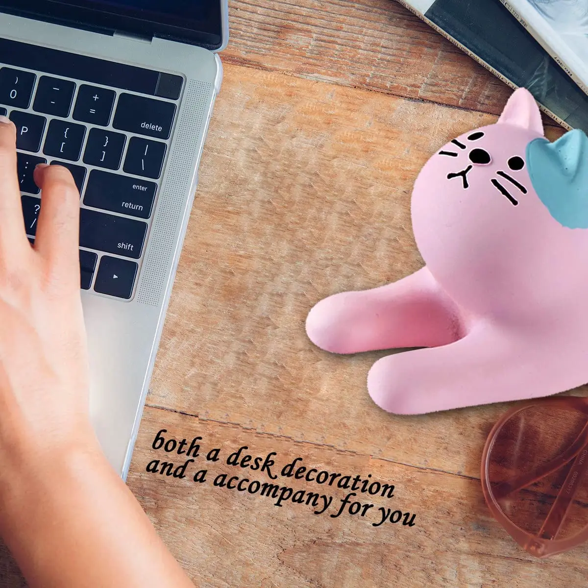 

Homewy Cat Phone Stand, Cute Kawaii Phone Holder for Desk, Pink Smartphone Mount for iPad, iPhone, Huawei,Samsung, Xiaomi, Deskt